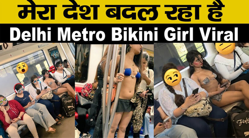 Rhythm Chanana – Delhi Metro Bikini Viral Girl
