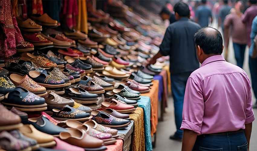 Which Market is Famous for Footwear in Delhi