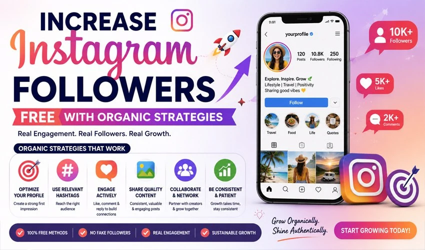Increase Instagram Followers Free with Proven Organic Strategies