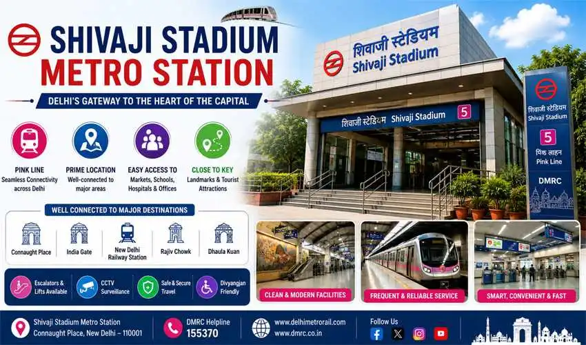 Shivaji Stadium Metro Station