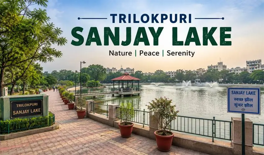Trilokpuri Sanjay Lake