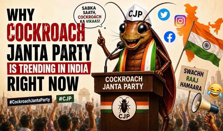 Why Cockroach Janta Party Is Trending in India