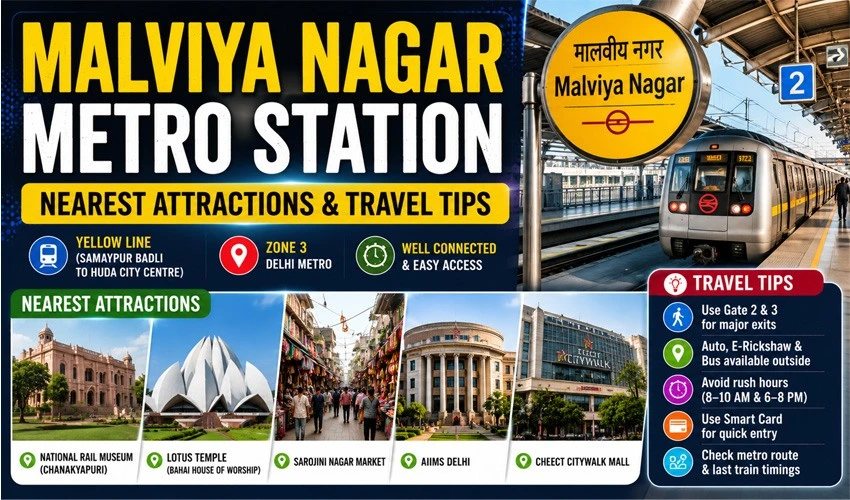 Malviya Nagar Metro Station