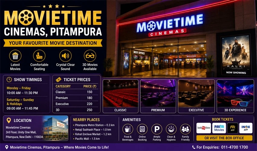 Movietime Cinemas Pitampura