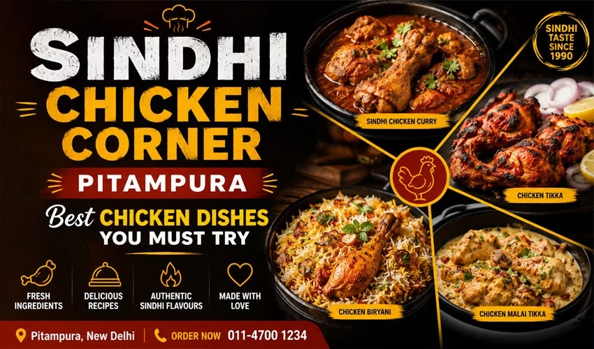 Sindhi Chicken Corner Pitampura