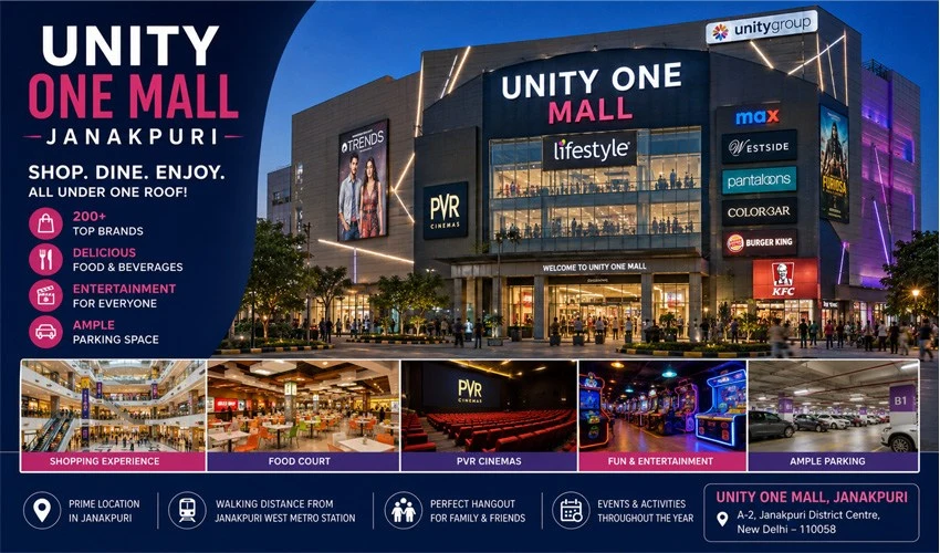 Unity One Mall Janakpuri