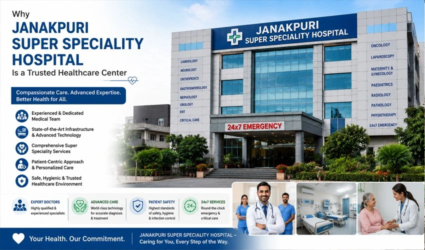 Why Janakpuri Super Speciality Hospital Is a Trusted Healthcare Center