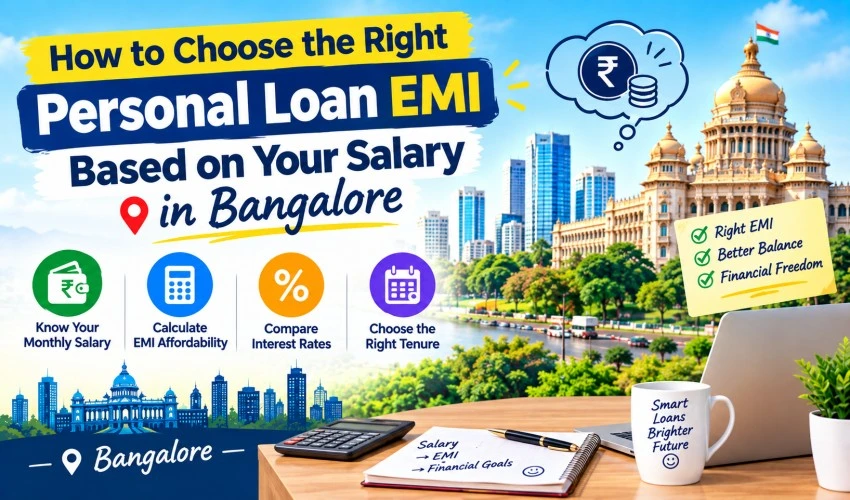 How to Choose the Right Personal Loan EMI Based on Your Salary in Bangalore